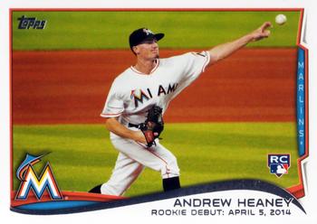 2014 Topps Update #US-13 Andrew Heaney Front