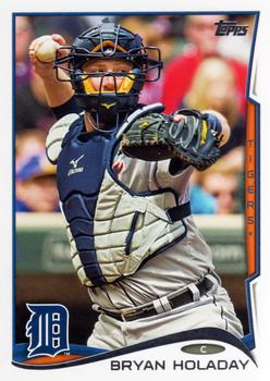 2014 Topps Update #US-117 Bryan Holaday Front