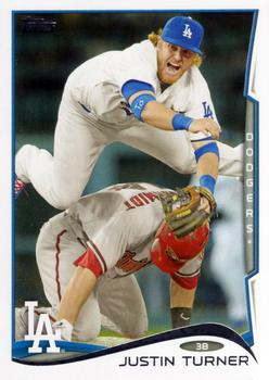 2014 Topps Update #US-68 Justin Turner Front