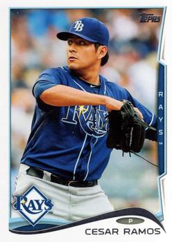 2014 Topps Update #US-86 Cesar Ramos Front