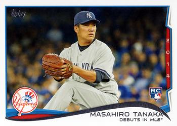 2014 Topps Update #US-200 Masahiro Tanaka Front