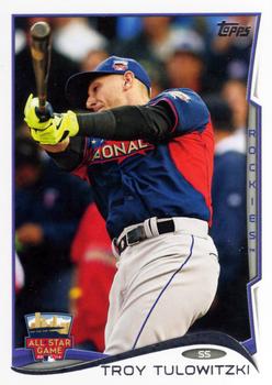 2014 Topps Update #US-310 Troy Tulowitzki Front