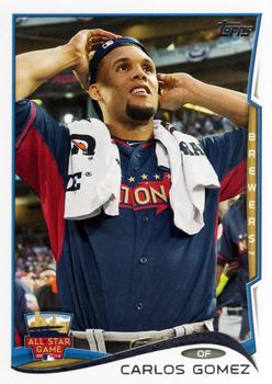 2014 Topps Update #US-315 Carlos Gomez Front