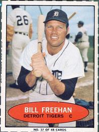 1971 Bazooka Numbered Test #37 Bill Freehan Front