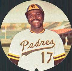 1974 McDonald's San Diego Padres Discs #NNO Nate Colbert Front