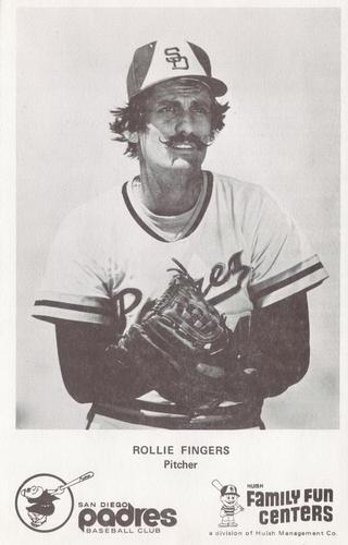 1977 Family Fun Center San Diego Padres #NNO Rollie Fingers Front