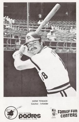 1977 Family Fun Centers San Diego Padres #NNO Gene Tenace Front
