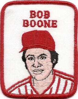 1979 Penn Emblem Baseball Patches #NNO Bob Boone Front