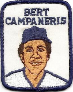 1979 Penn Emblem Baseball Patches #NNO Bert Campaneris Front