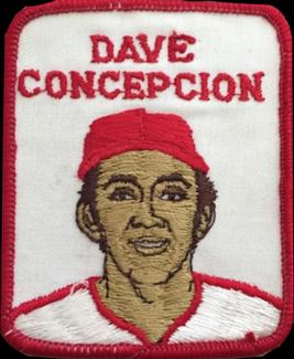 1979 Penn Emblem Baseball Patches #NNO Dave Concepcion Front