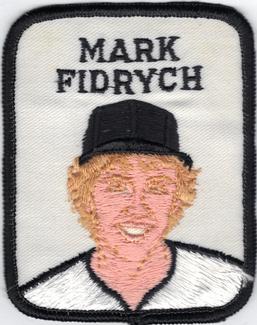 1979 Penn Emblem Baseball Patches #NNO Mark Fidrych Front
