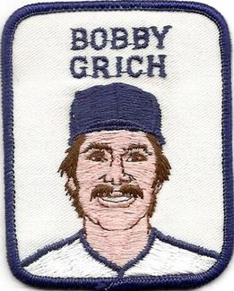 1979 Penn Emblem Baseball Patches #NNO Bobby Grich Front
