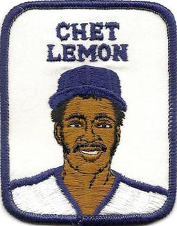 1979 Penn Emblem Baseball Patches #NNO Chet Lemon Front
