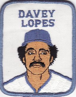 1979 Penn Emblem Baseball Patches #NNO Davey Lopes Front