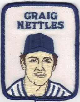 1979 Penn Emblem Baseball Patches #NNO Graig Nettles Front