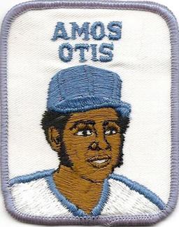 1979 Penn Emblem Baseball Patches #NNO Amos Otis Front