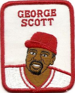 1979 Penn Emblem Baseball Patches #NNO George Scott Front