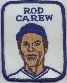 1979 Penn Emblem Baseball Patches #NNO Rod Carew Front