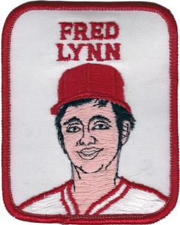 1979 Penn Emblem Baseball Patches #NNO Fred Lynn Front