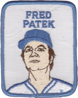 1979 Penn Emblem Baseball Patches #NNO Freddie Patek Front