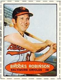 1971 Bazooka #NNO Brooks Robinson Front