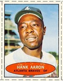 1971 Bazooka #NNO Hank Aaron Front