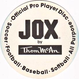 1985 Thom McAn Jox Discs #NNO Steve Carlton Back