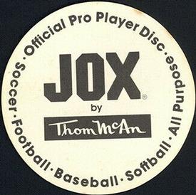 1985 Thom McAn Jox Discs #NNO Mike Schmidt Back