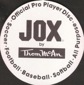 1985 Thom McAn Jox Discs #NNO Dave Winfield Back