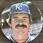 1986 Baseball Star Buttons #NNO Dan Quisenberry Front
