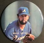 1986 Baseball Star Buttons #NNO Bruce Sutter Front
