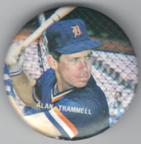 1986 Baseball Star Buttons #NNO Alan Trammell Front