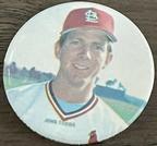 1986 Baseball Star Buttons #NNO John Tudor Front
