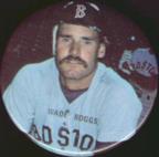 1986 Baseball Star Buttons #NNO Wade Boggs Front