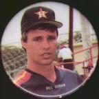 1986 Baseball Star Buttons #NNO Bill Doran Front