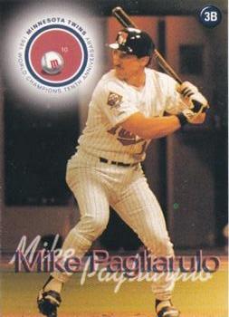 2001 Rainbow Foods Minnesota Twins World Series 10th Anniversary #NNO Mike Pagliarulo Front