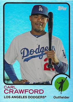 2014 Topps Archives - Silver #5 Carl Crawford Front