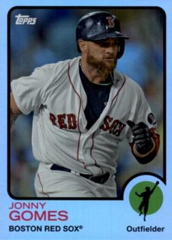2014 Topps Archives - Silver #49 Jonny Gomes Front