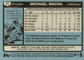 2014 Topps Archives - Silver #52 Michael Wacha Back