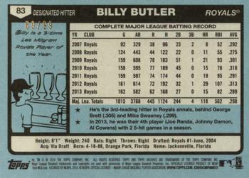 2014 Topps Archives - Silver #83 Billy Butler Back
