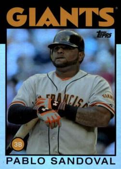 2014 Topps Archives - Silver #141 Pablo Sandoval Front