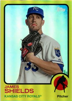 2014 Topps Archives - Gold #12 James Shields Front