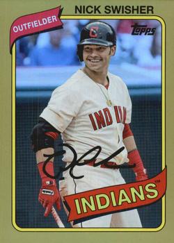 2014 Topps Archives - Gold #59 Nick Swisher Front