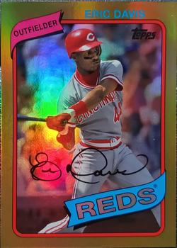 2014 Topps Archives - Gold #87 Eric Davis Front