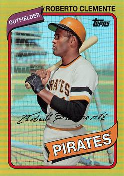 2014 Topps Archives - Gold #91 Roberto Clemente Front