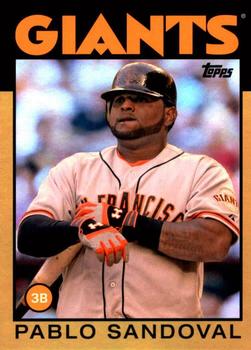 2014 Topps Archives - Gold #141 Pablo Sandoval Front
