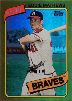 2014 Topps Archives - Gold #68 Eddie Mathews Front