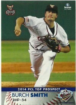 2014 Brandt Pacific Coast League Top Prospects #6 Burch Smith Front