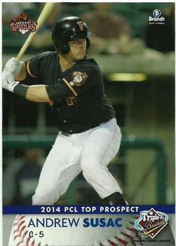 2014 Brandt Pacific Coast League Top Prospects #9 Andrew Susac Front