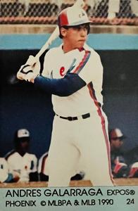 1989 Phoenix Baseball Magnetables #NNO Andres Galarraga Front